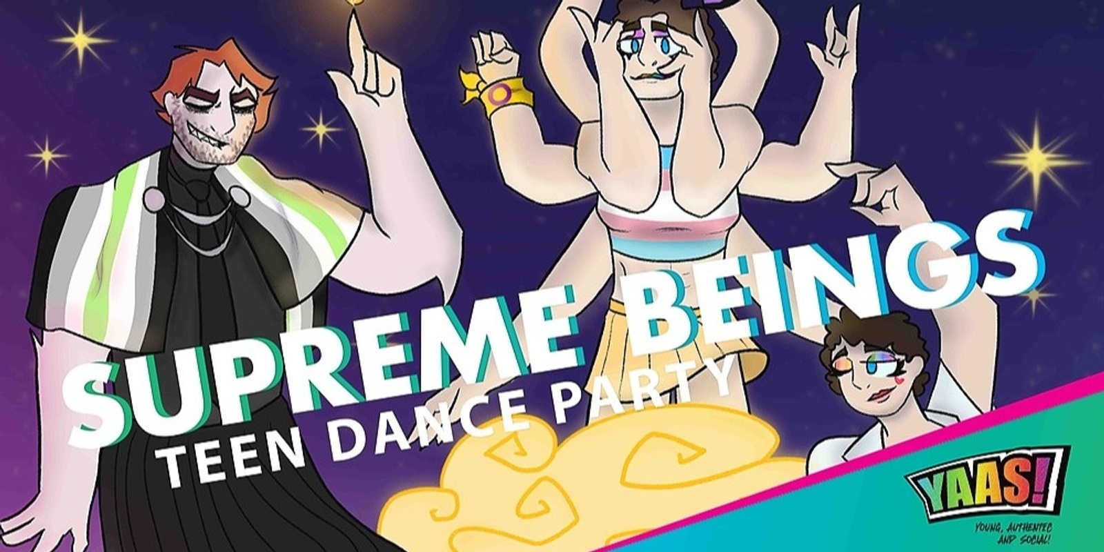 Banner image for SUPREME BEINGS: Teen Dance Party (12-17 yrs)