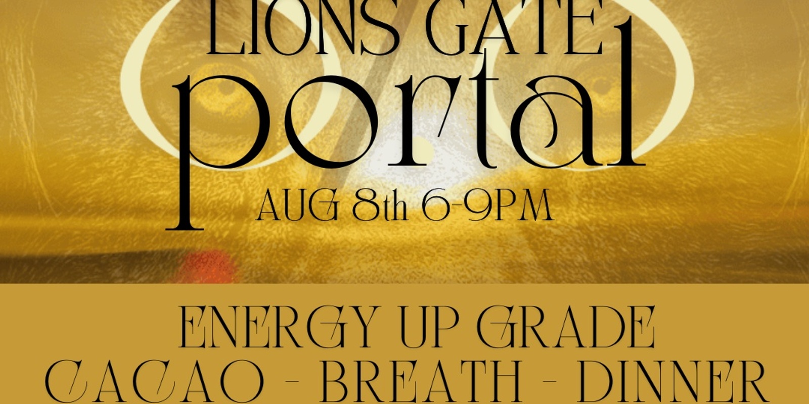 Banner image for LIONS GATE PORTAL 8/8