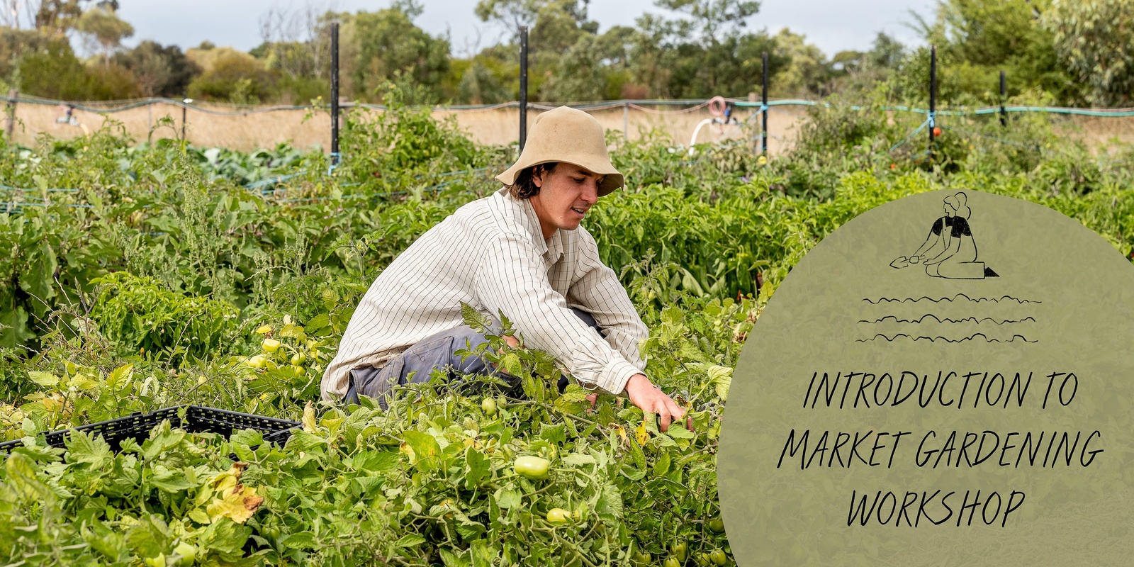 Banner image for Introduction to Market Gardening Workshop w/ Clarrie Smith
