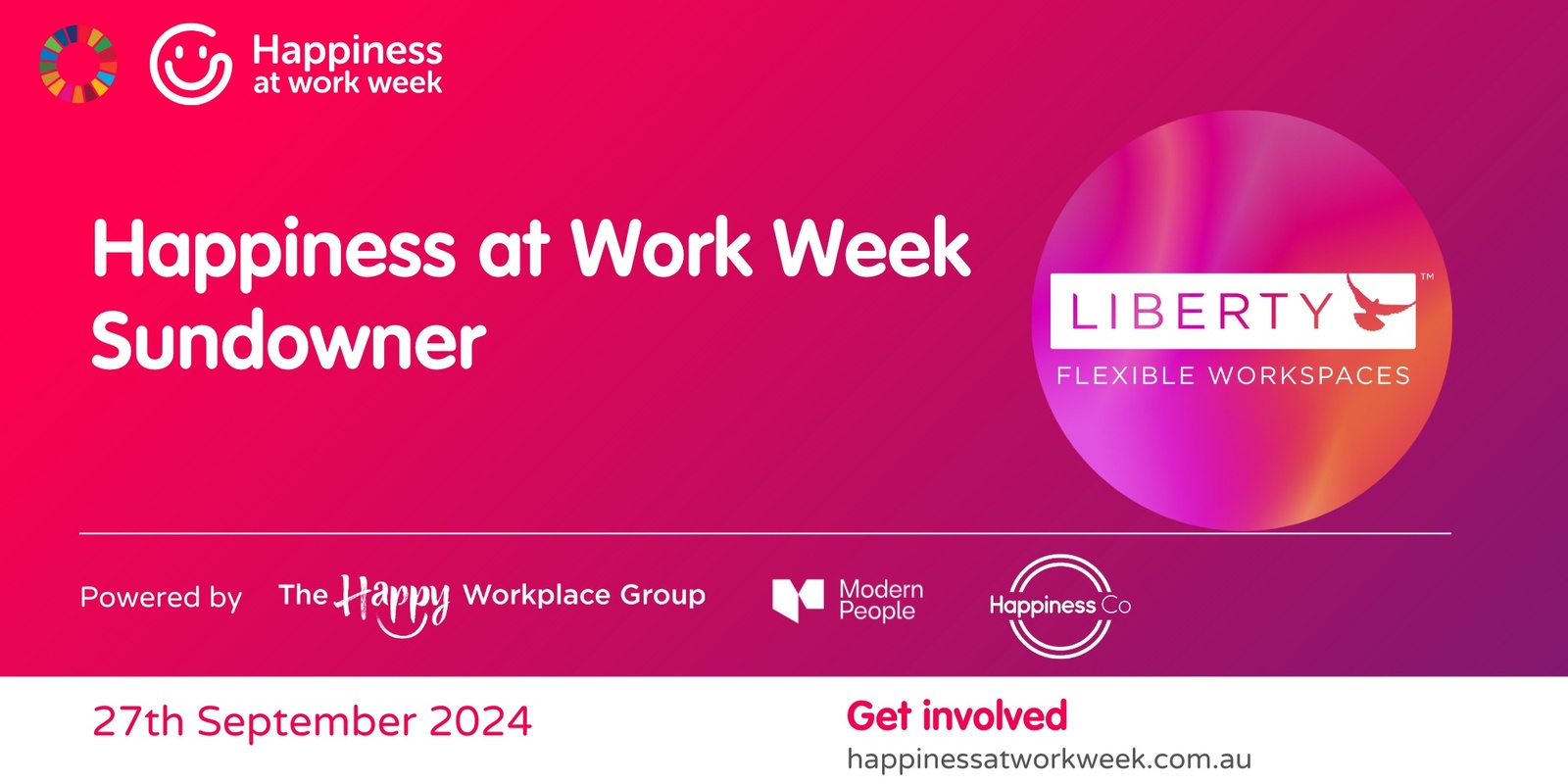 Banner image for Festival Of Happiness at Work