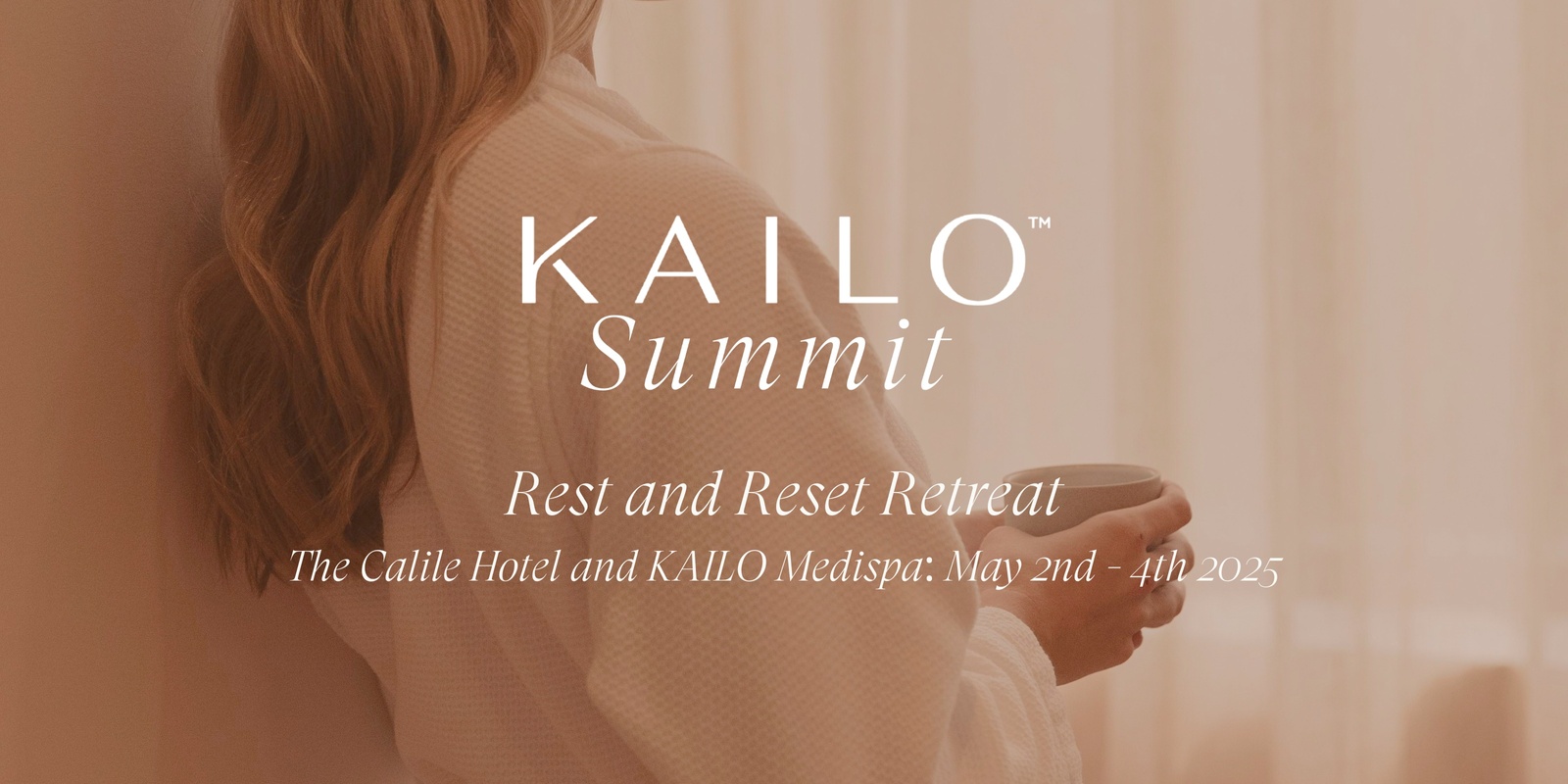 Banner image for Rest & Reset Retreat by KAILO Medispa