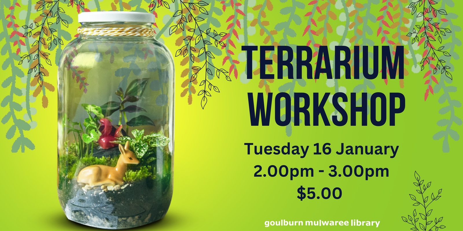 Banner image for Terrarium Workshop