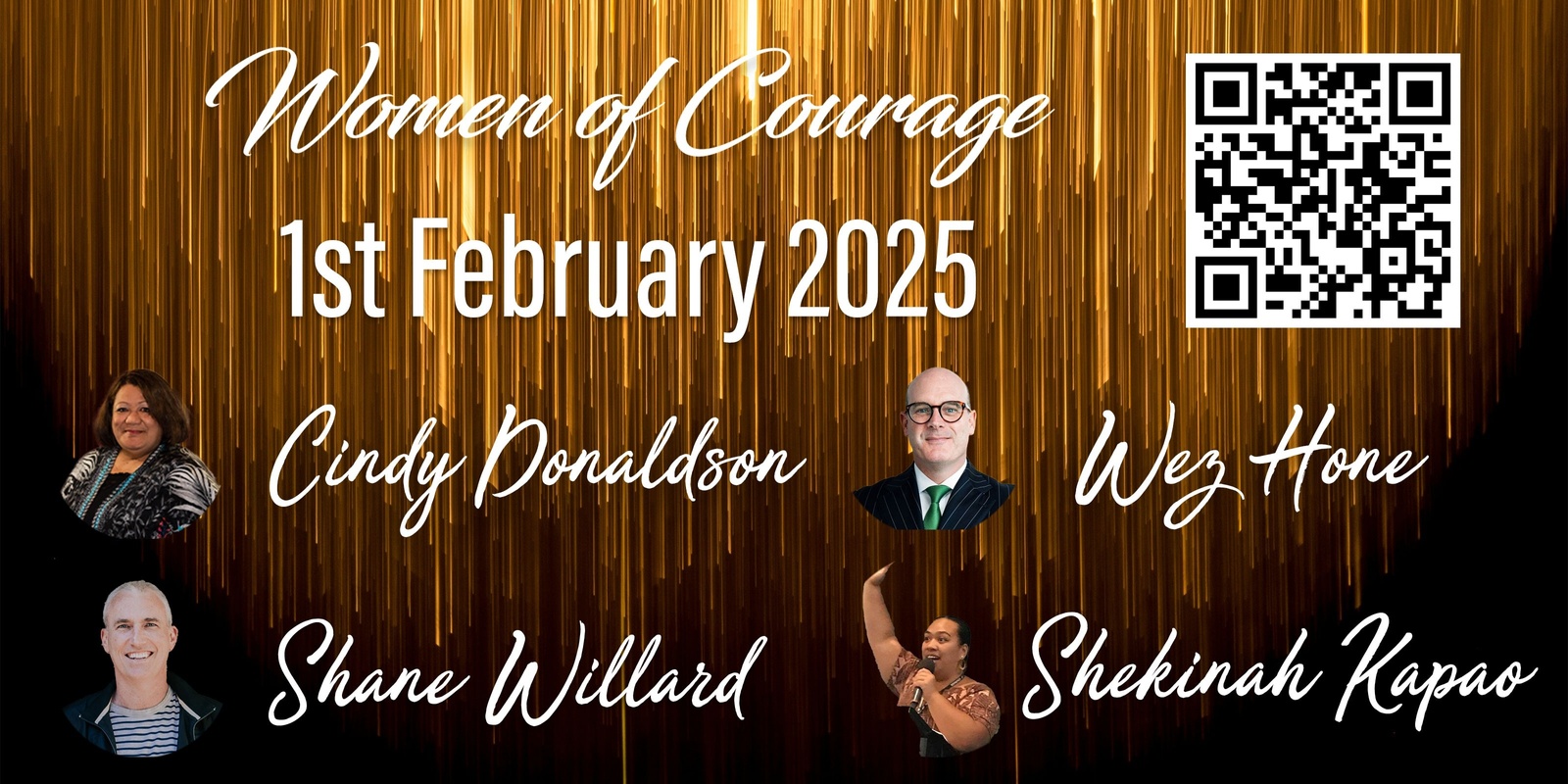 Banner image for Women of Courage 1st February 2025