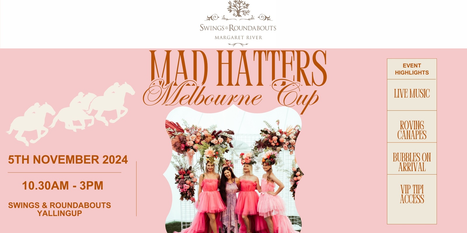 Banner image for Mad Hatters High Tea - Melbourne Cup