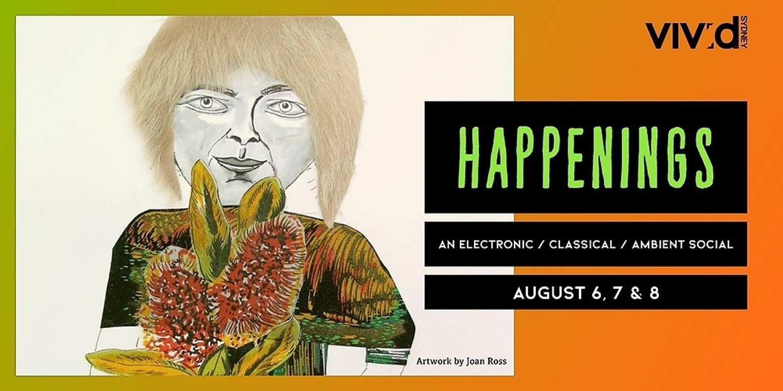 Banner image for HAPPENINGS : an Electronic, Classical, Ambient Social  (2021 CANCELLED)
