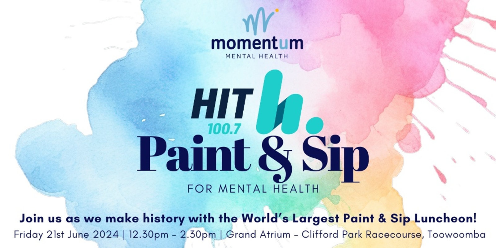 Banner image for The World's Largest Paint & Sip Luncheon