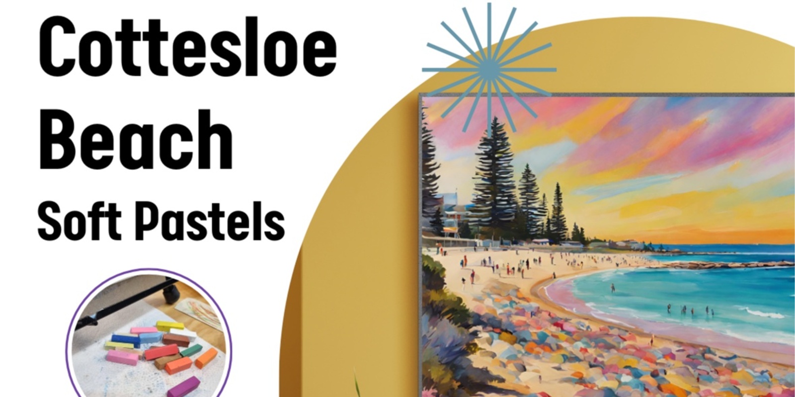 Banner image for Cottesloe Beach - Soft Pastels Workshop