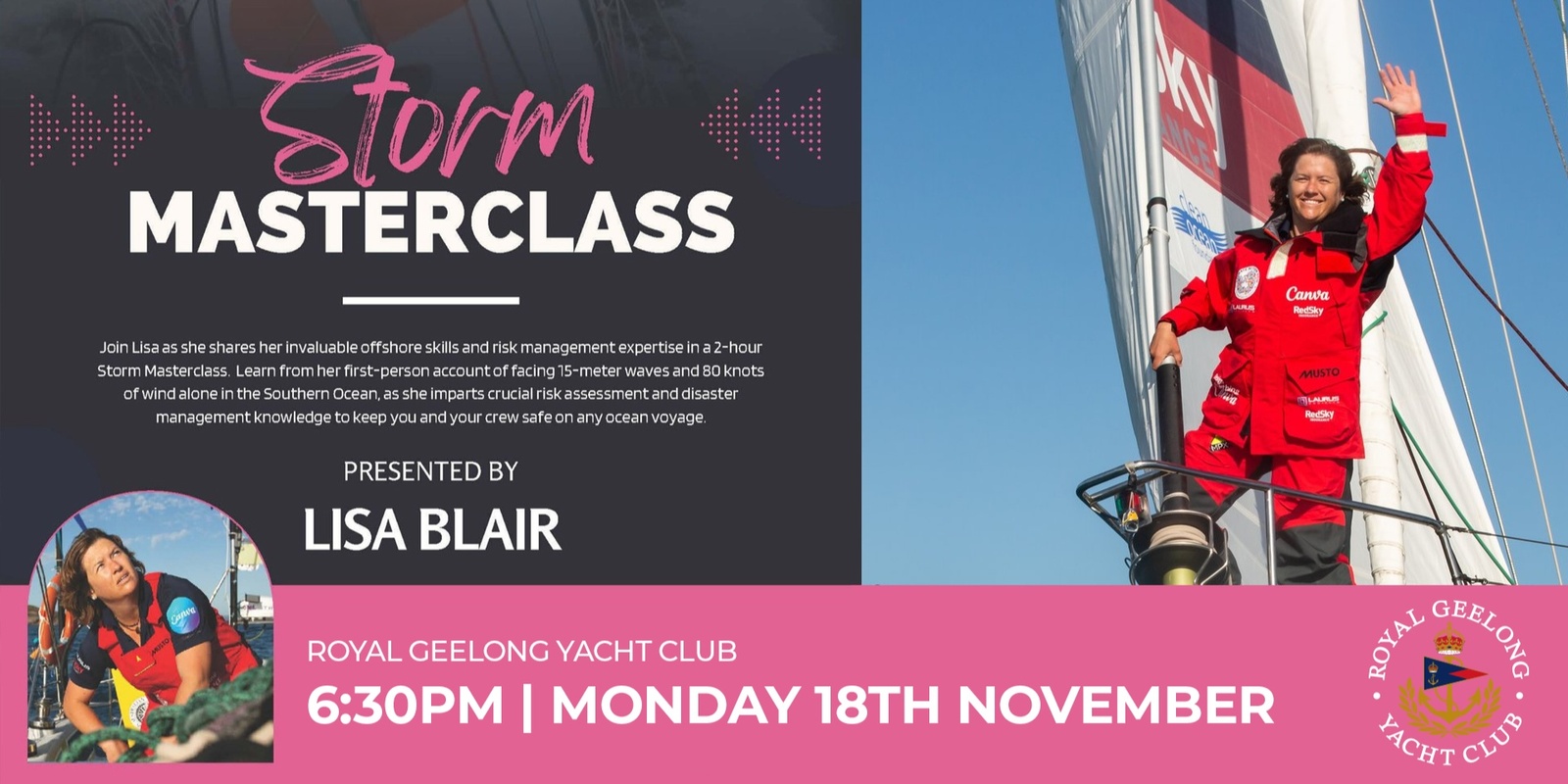 Banner image for Lisa Blair | Storm Masterclass