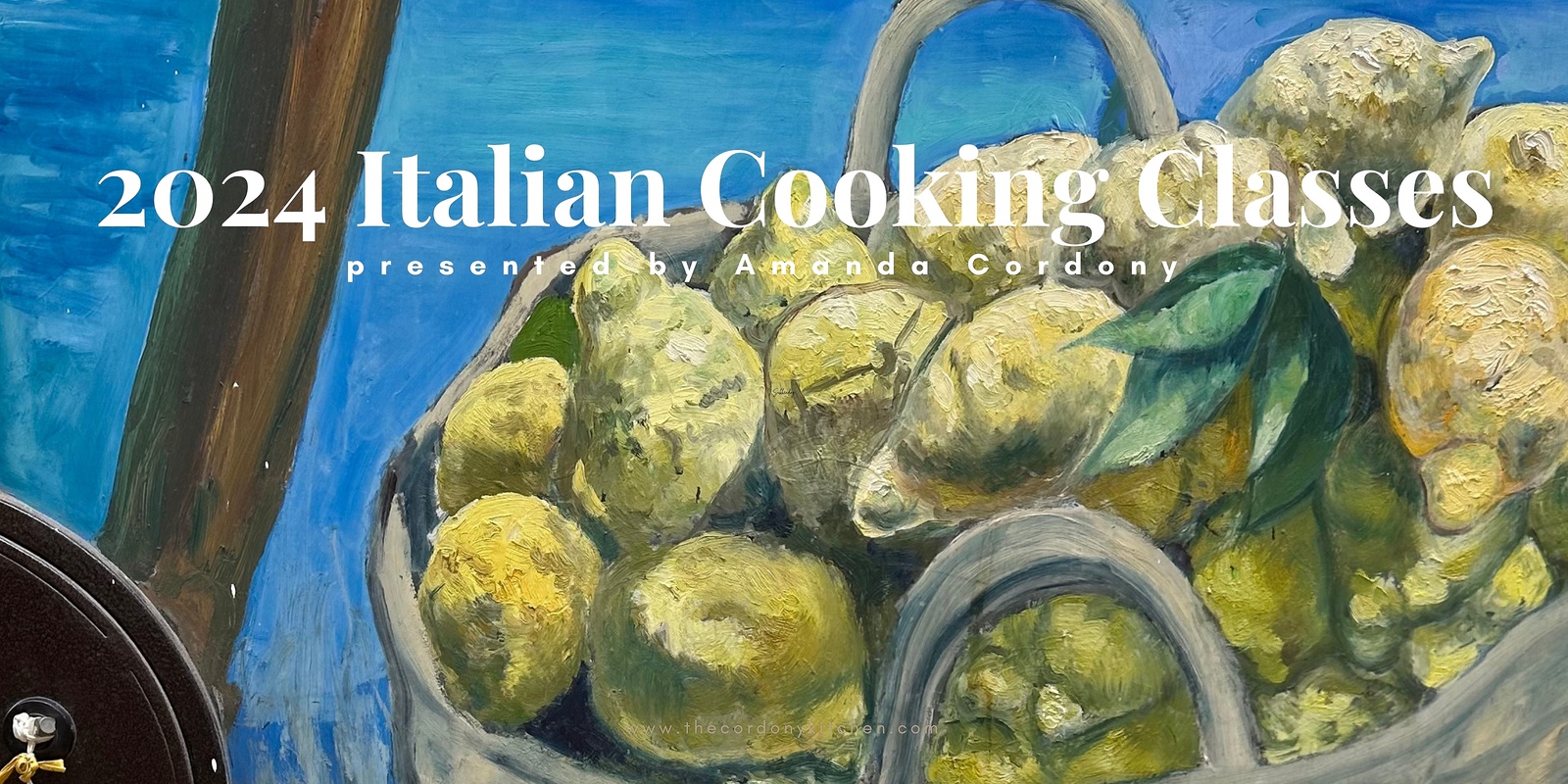 Banner image for Italian Summer Cooking Classes with Amanda Cordony 