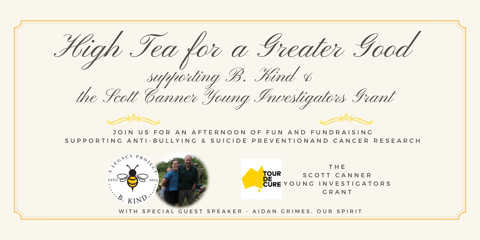 Banner image for High Tea for a Greater Good