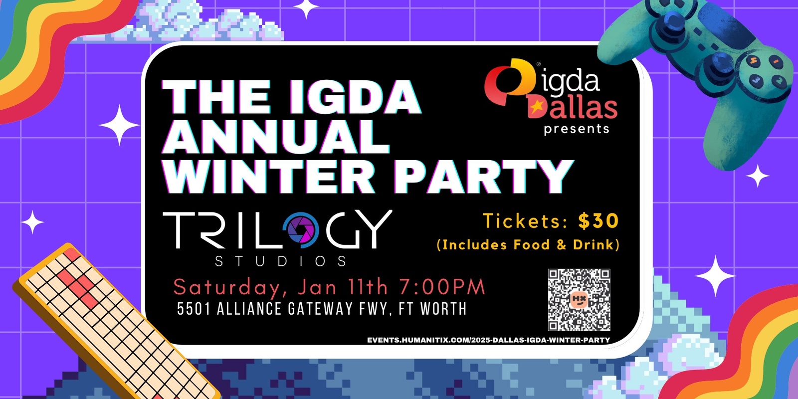 Banner image for 2025 Dallas IGDA Winter Party