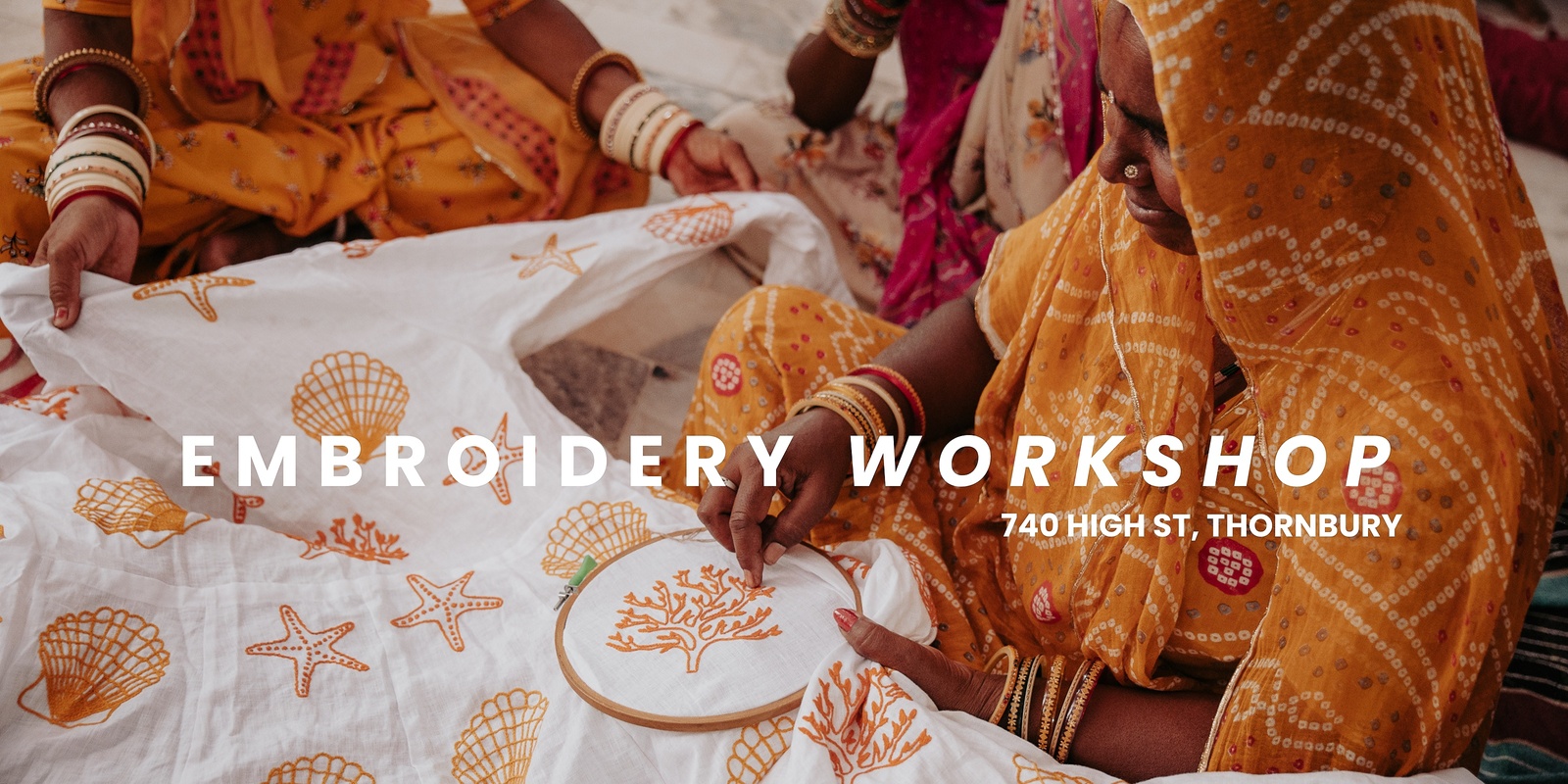 Banner image for Embroidery Workshop with Saheli Women