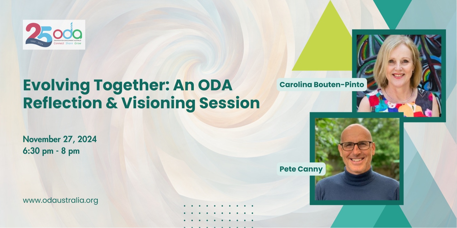 Banner image for Evolving Together: An ODA Reflection & Visioning Session