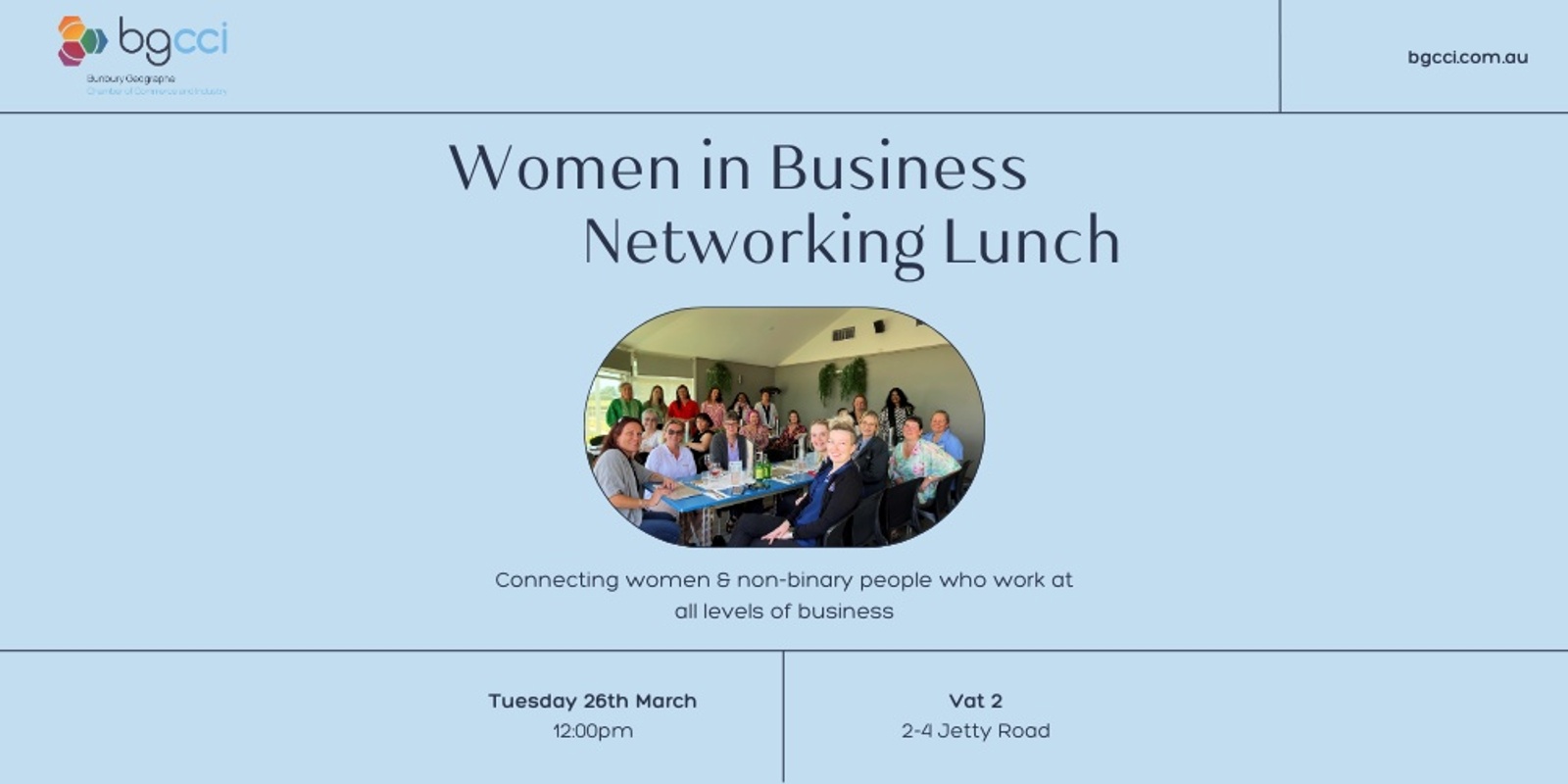 Banner image for Women in Business Networking Lunch