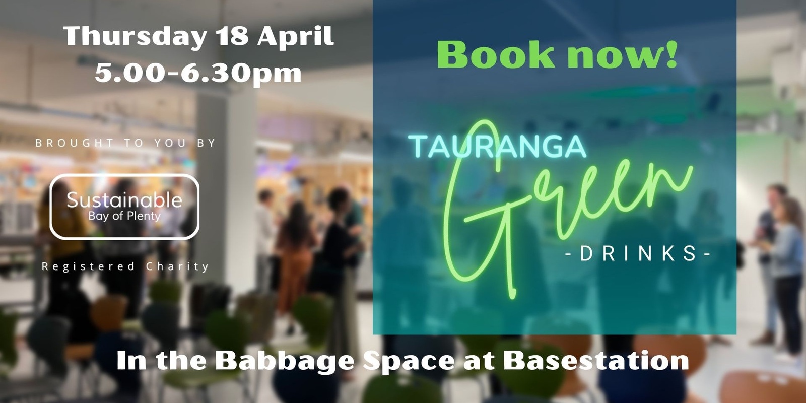 Banner image for Tauranga Green Drinks 18 April 2024