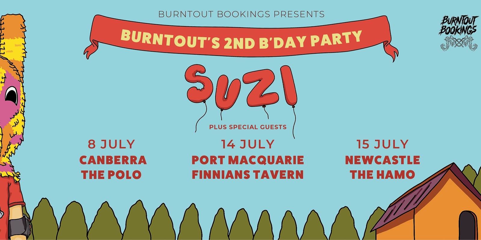 Banner image for Burntout's 2nd Birthday Party!