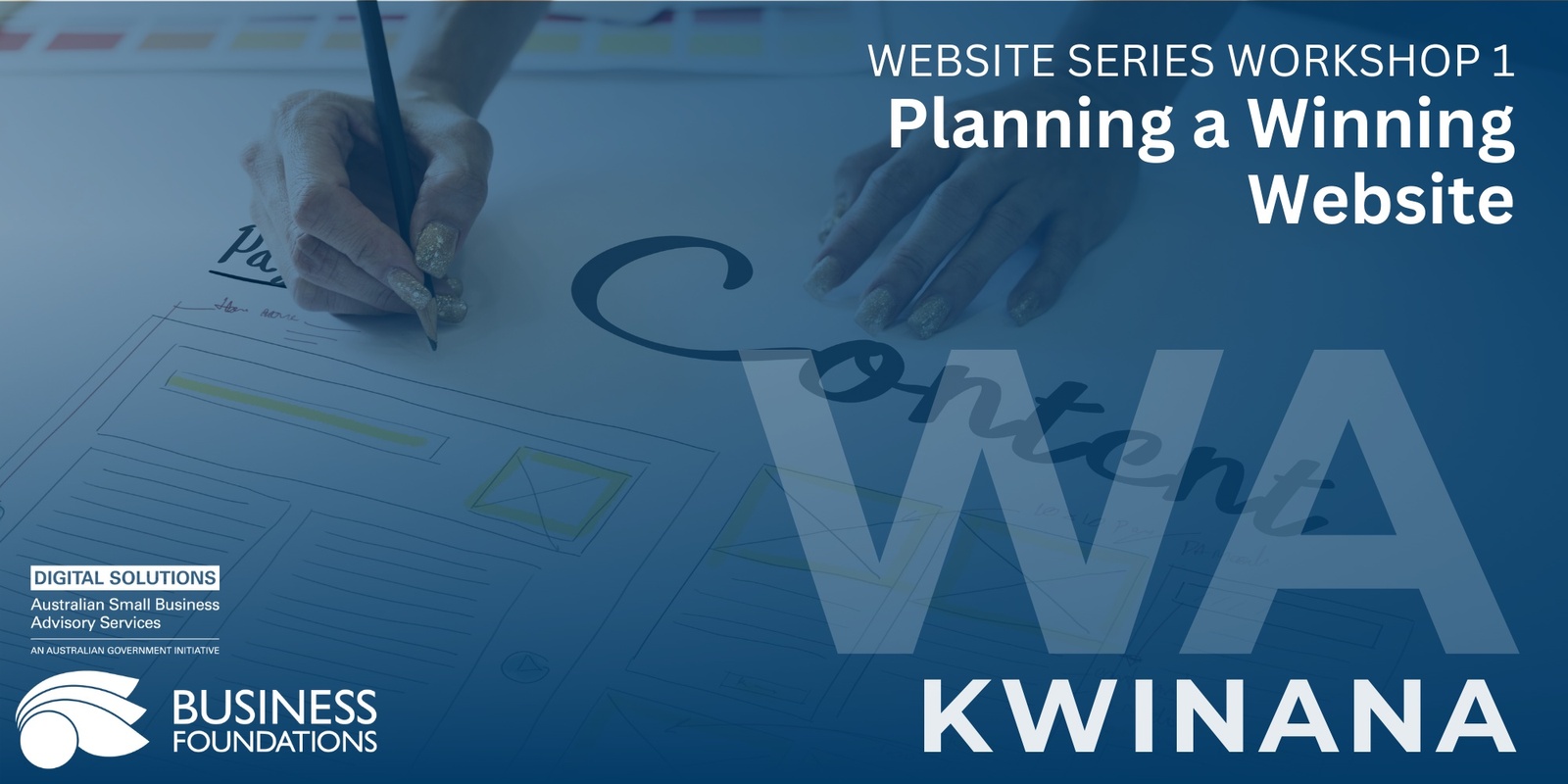 Banner image for Website Series Workshop 1: Website Planning a Winning Website - Kwinana