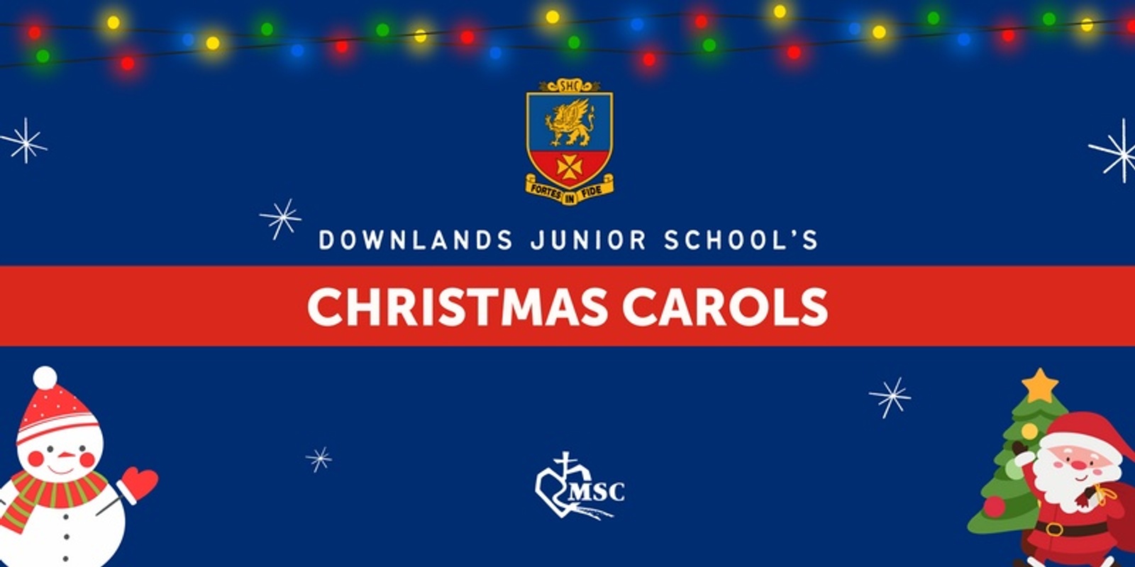 Banner image for Downlands Junior School's Christmas Carols 2024