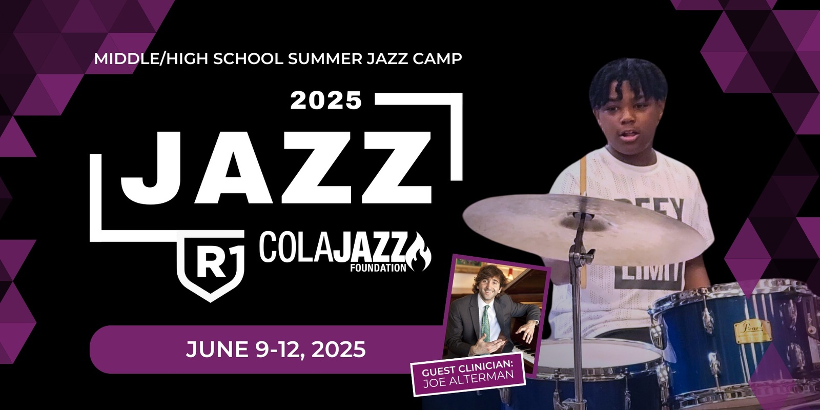 Banner image for 2025 R1/ColaJazz Middle & High School Jazz Camp