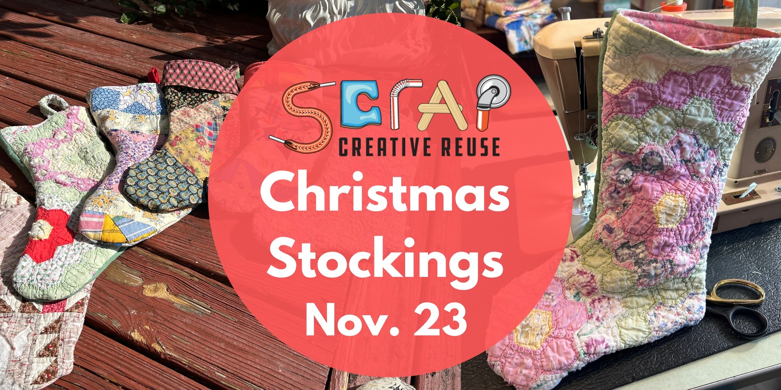 Banner image for Sew Your Own Christmas Stocking 11/23