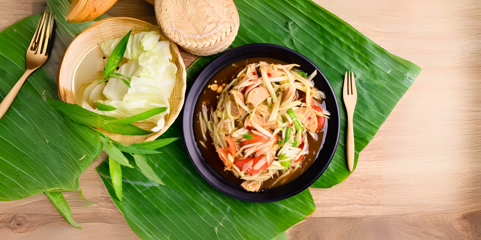 Banner image for Som Tum (Thai Salad) - Thai Cooking Class