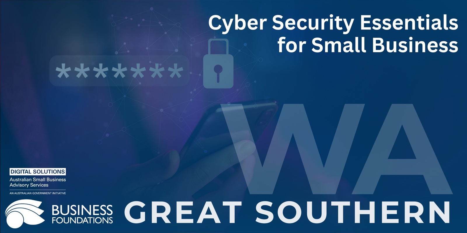 Banner image for Cyber Security Essential for Small Business - Great Southern 1.5