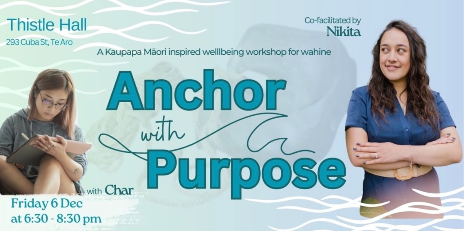 Banner image for Anchor with Purpose - A Kaupapa Māori inspired art-based workshop