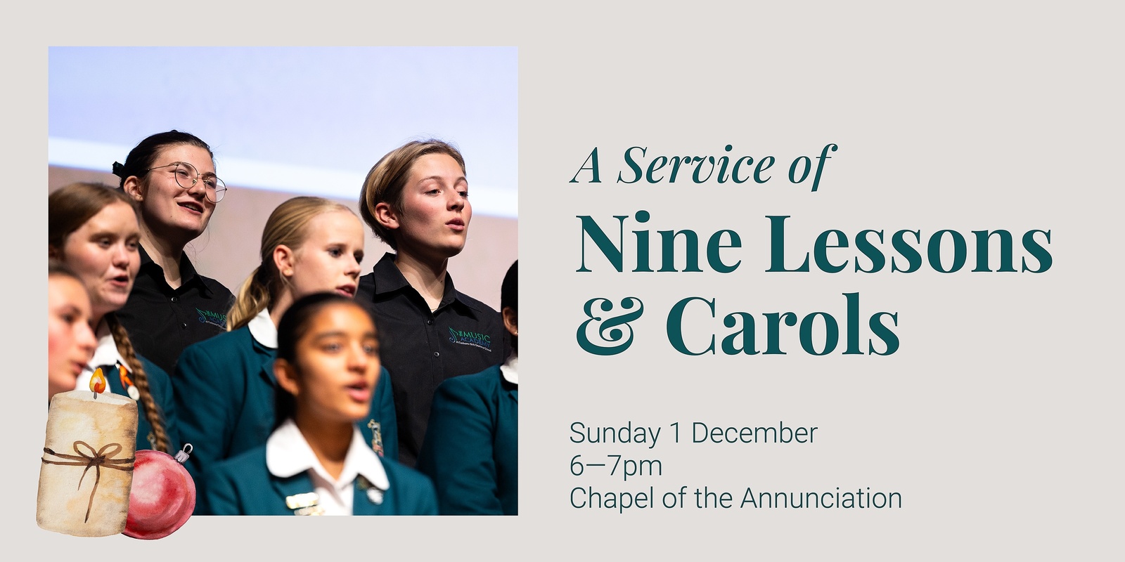 Banner image for A Service of Nine Lessons and Carols