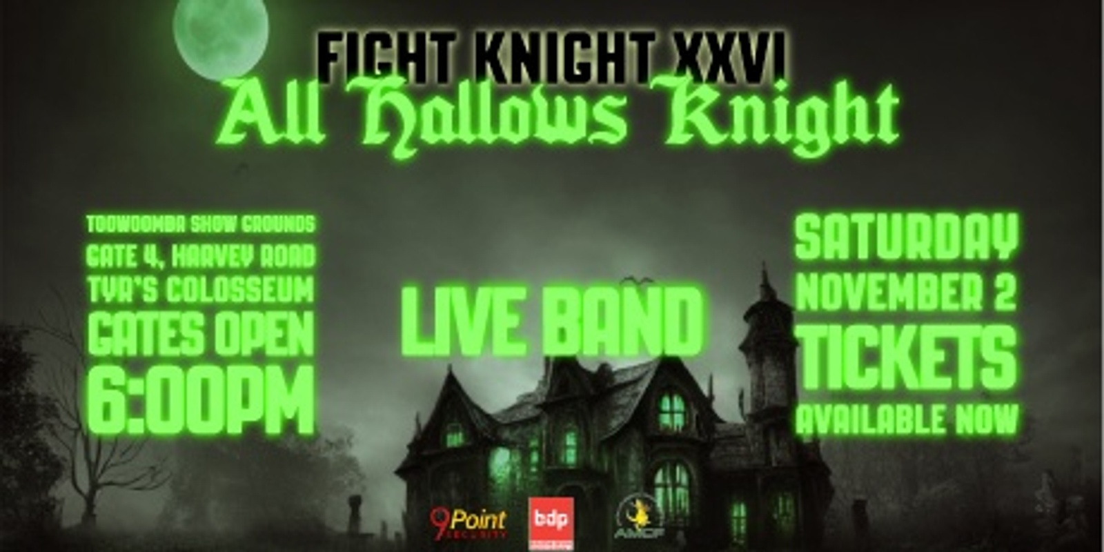 Banner image for Fight Knight XXVI: All Hallows Knight