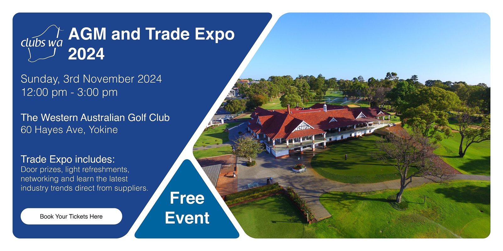 Banner image for Clubs WA AGM and Trade Expo 2024