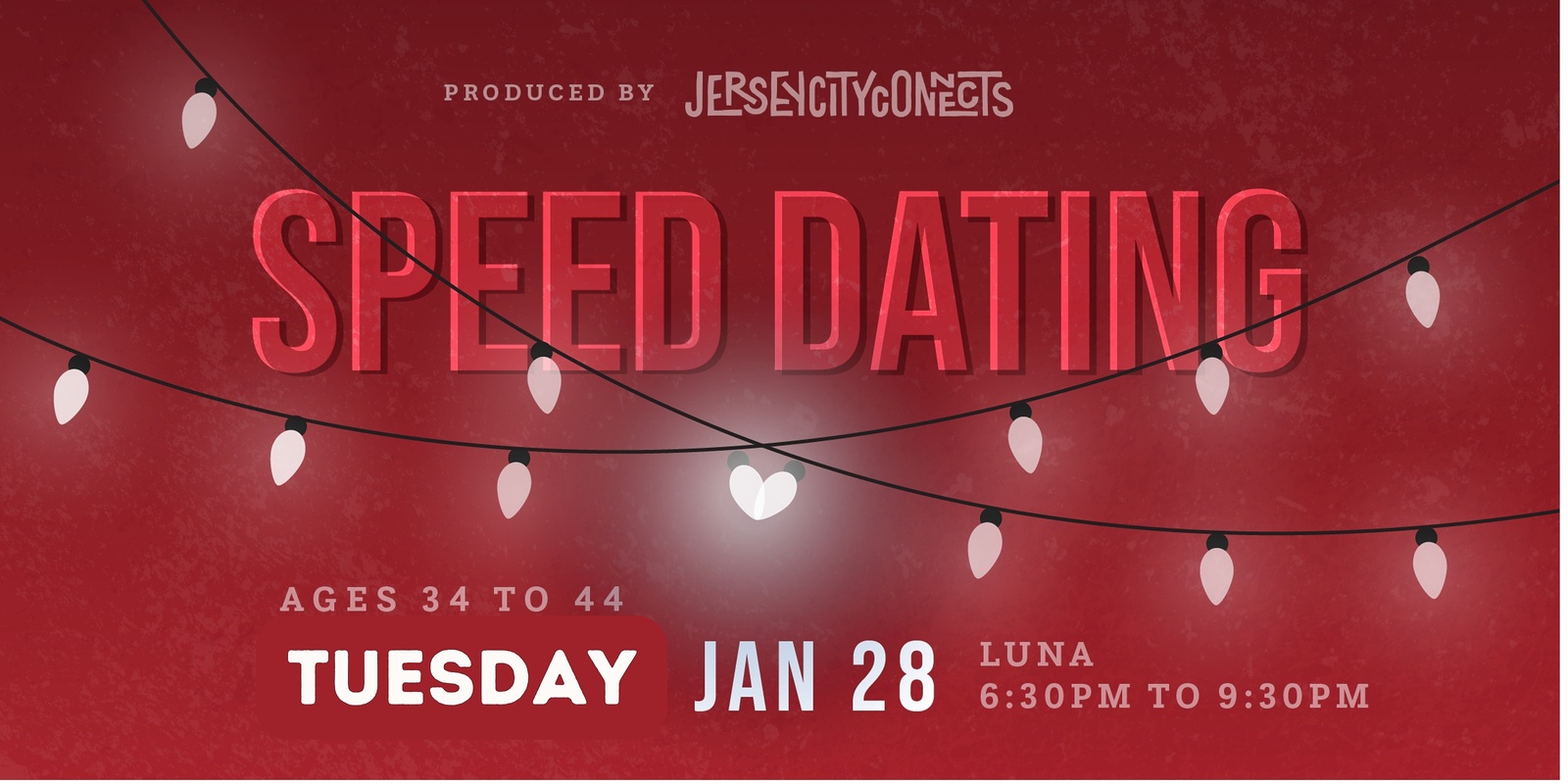 Banner image for Jersey City Connects | Speed Dating (34-44) | Dating in Jersey City