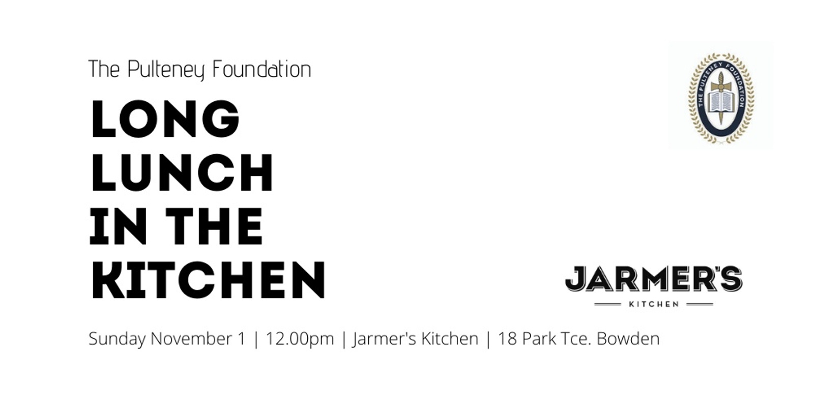 Banner image for The Pulteney Foundation Long Lunch in the Kitchen