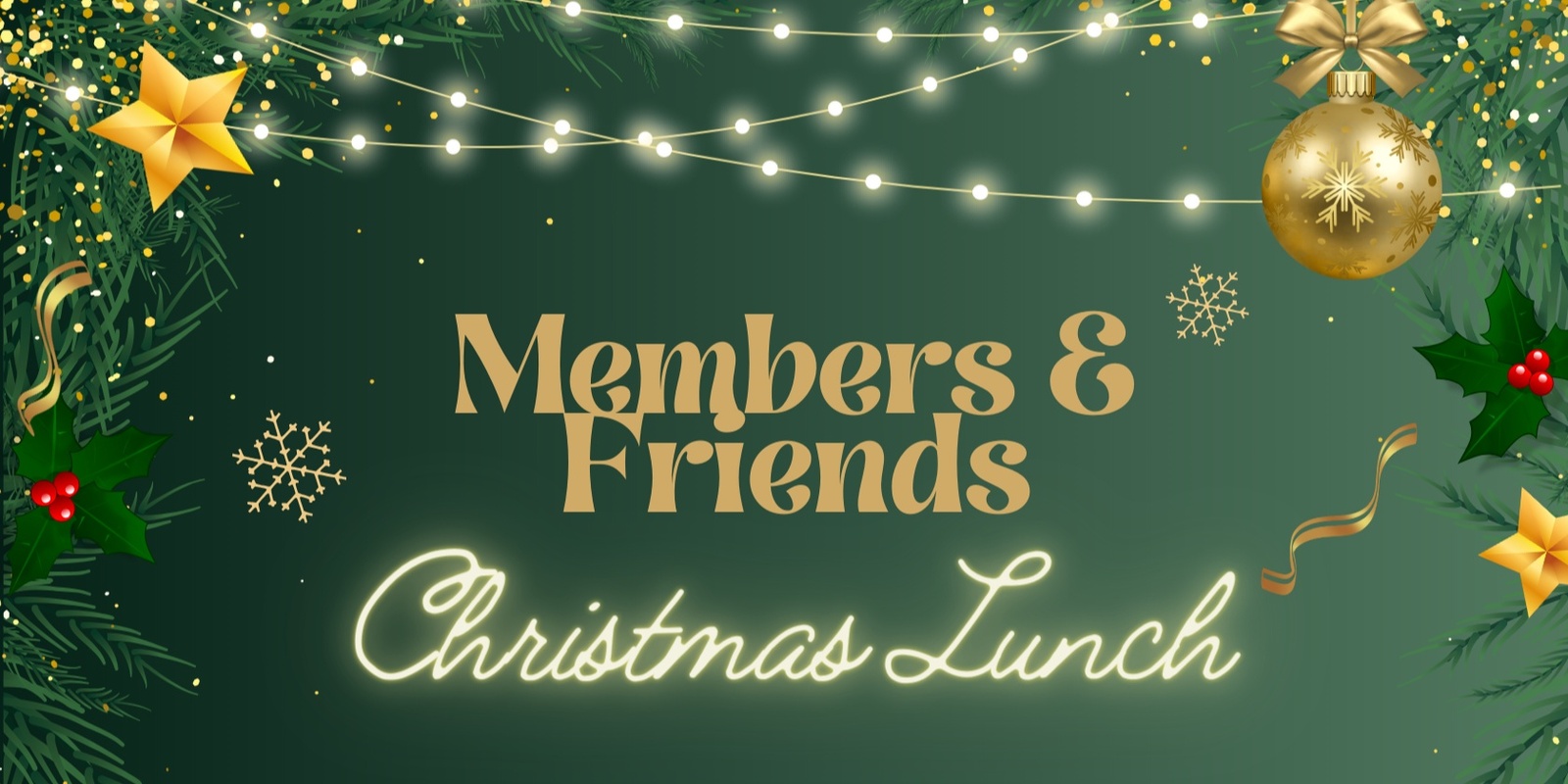 Banner image for Members & Friends Christmas Lunch