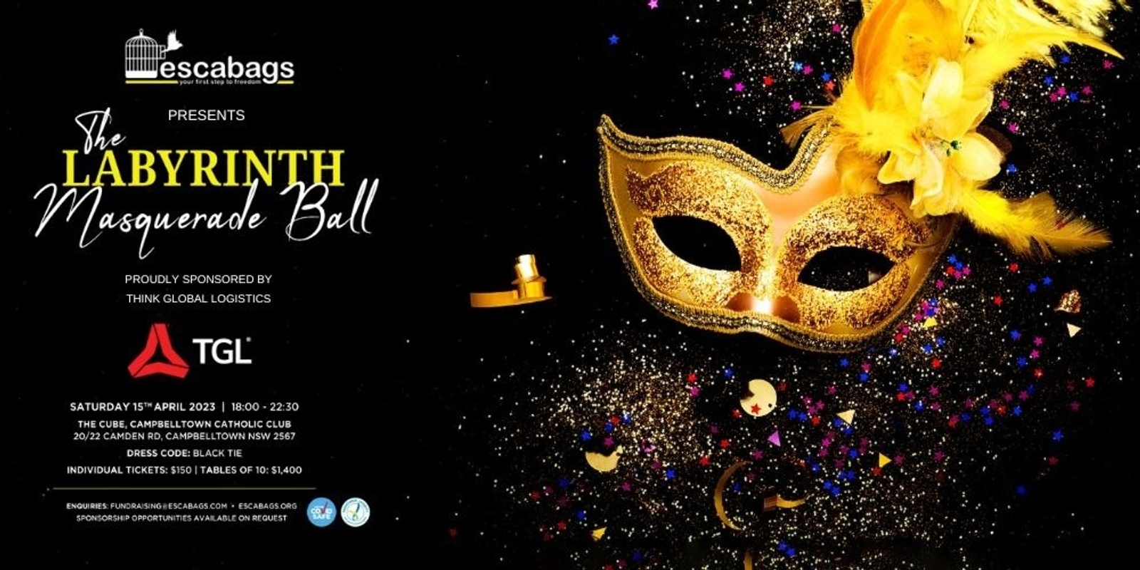 Banner image for Escabags presents... The Labyrinth Masquerade Ball