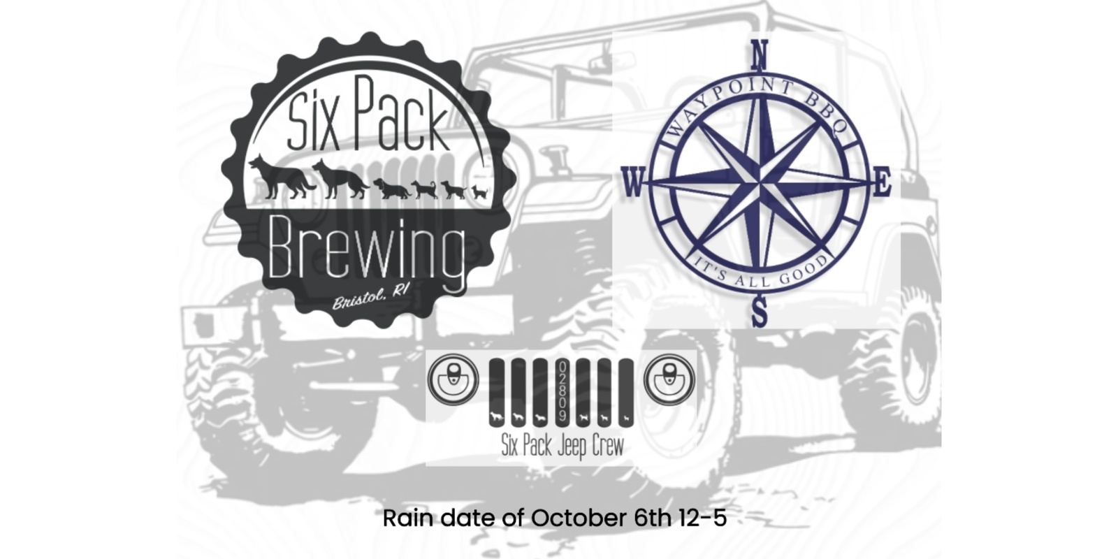 Banner image for Six Pack Jeep Crew & Waypoint BBQ