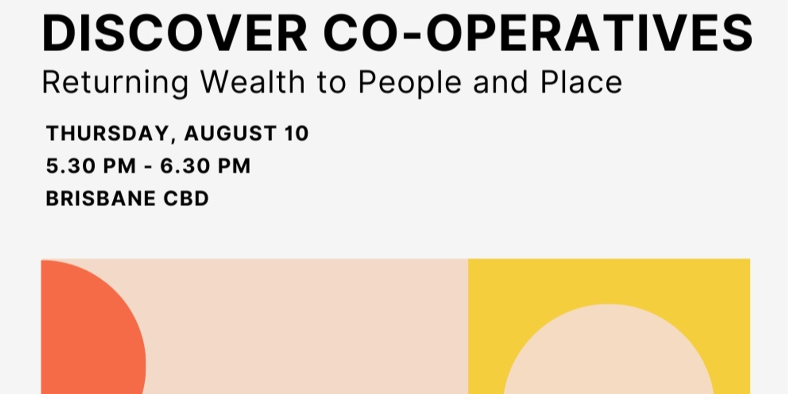 Discover Co-operatives - Returning Wealth to People and Place