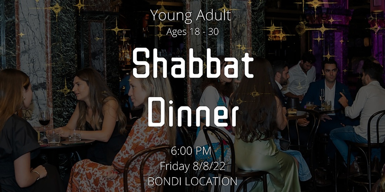 Banner image for Shabbat Dinner for Young Professionals 
