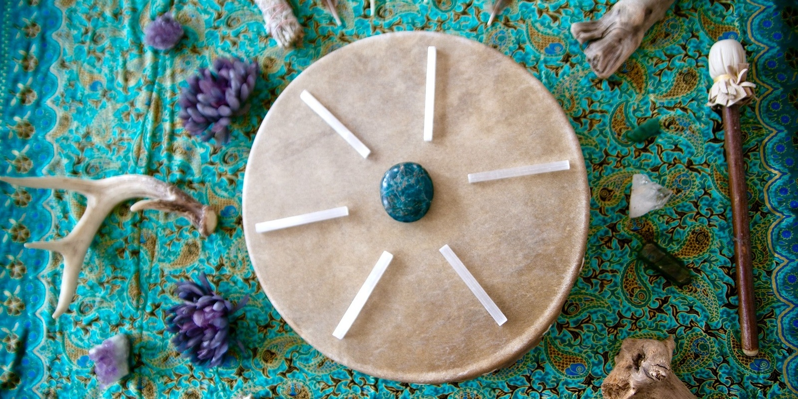 Banner image for Sound Bath | Sacred Drum Journey with Deer Spirit