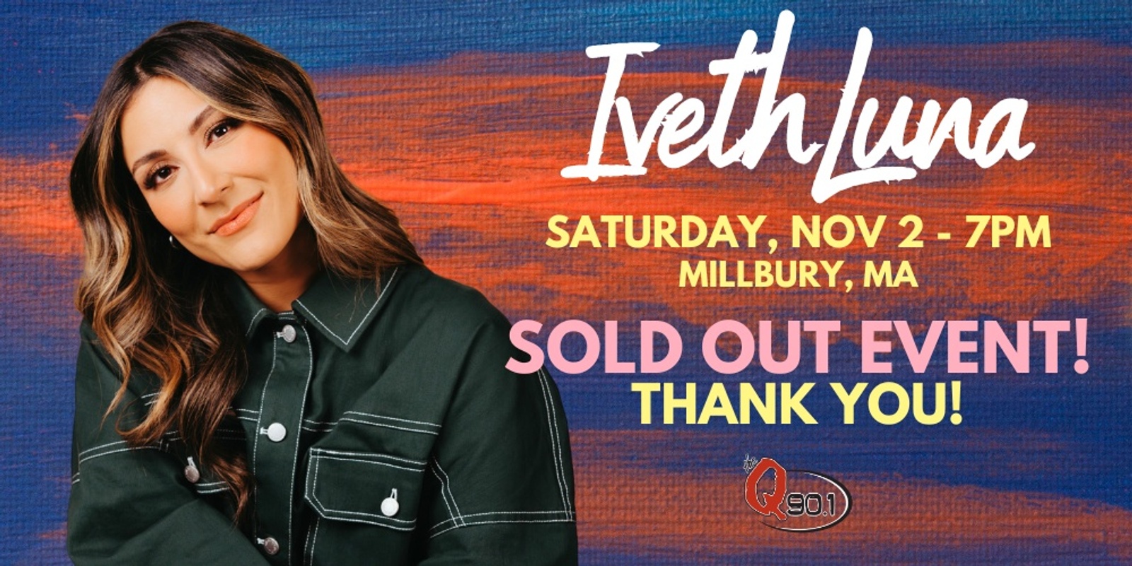 Banner image for SOLD OUT!  Iveth Luna w/Eric Lee Brumley (Millbury, MA)