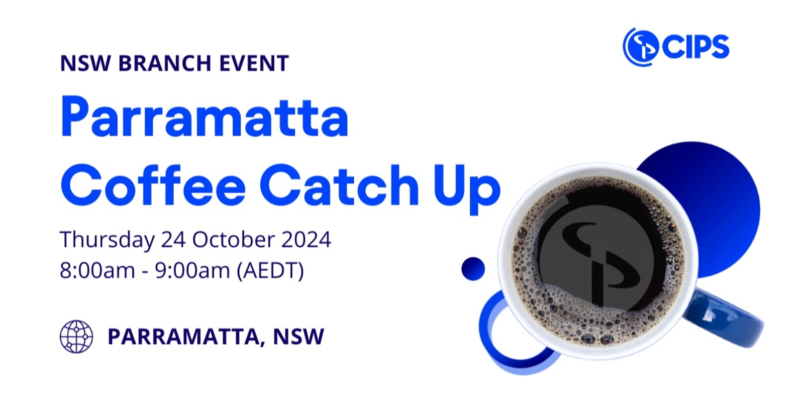 Banner image for NSW Branch - Parramatta Coffee Catch Up 