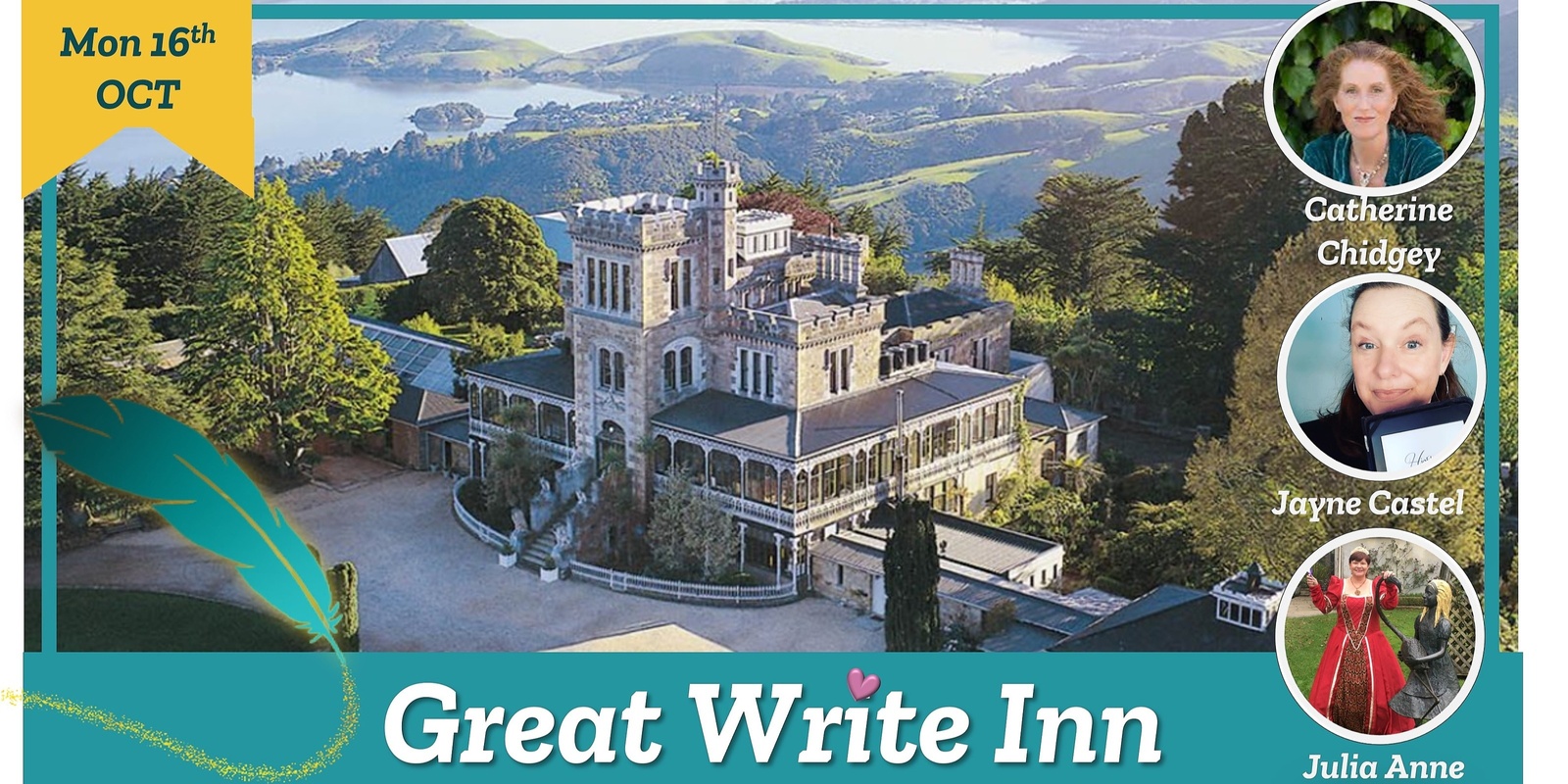 Banner image for The Great Write Inn @ The Castle
