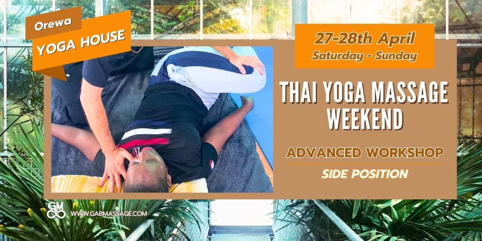 Banner image for SIDE POSITION - Thai Yoga Massage Advance Workshop