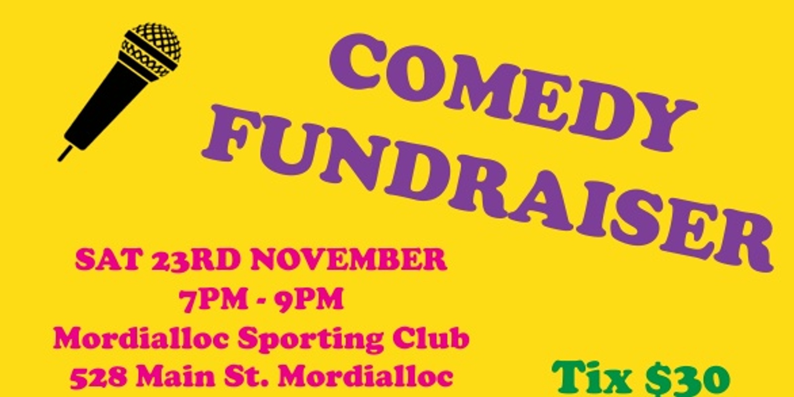 Banner image for Comedy Fundraiser for Opportunity International Australia