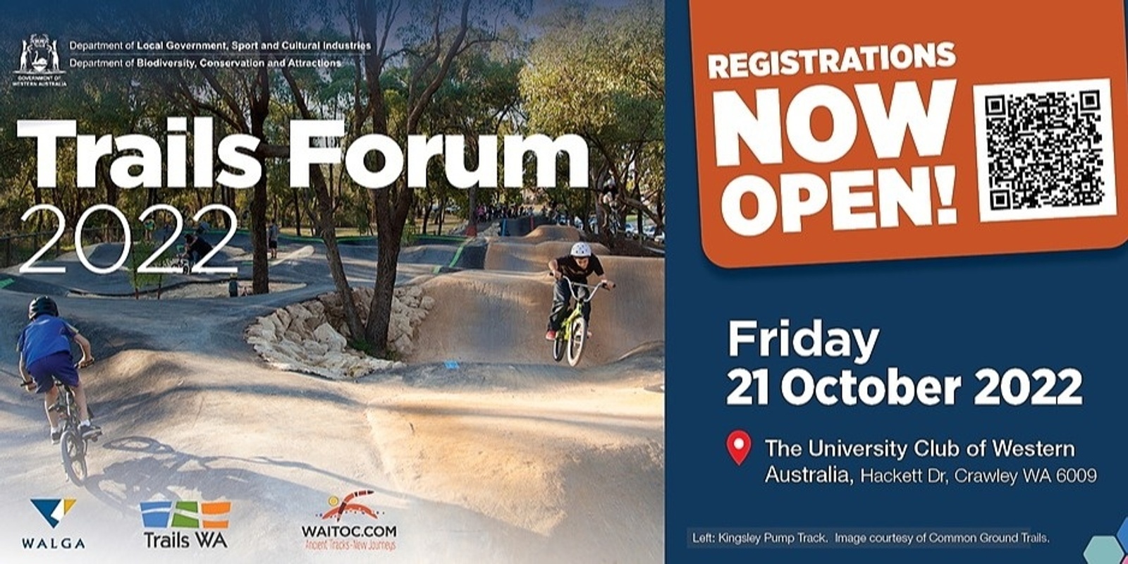 Banner image for WA Trails Forum 2022: Urban Trails — Strategies for Success 