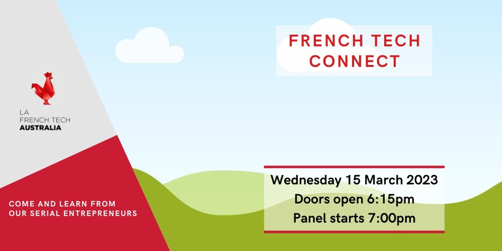 Banner image for French Tech Connect Sydney - March 2023