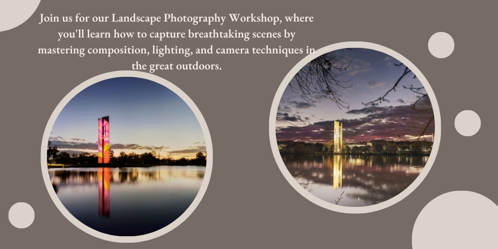 Banner image for Landscape Photography Workshop