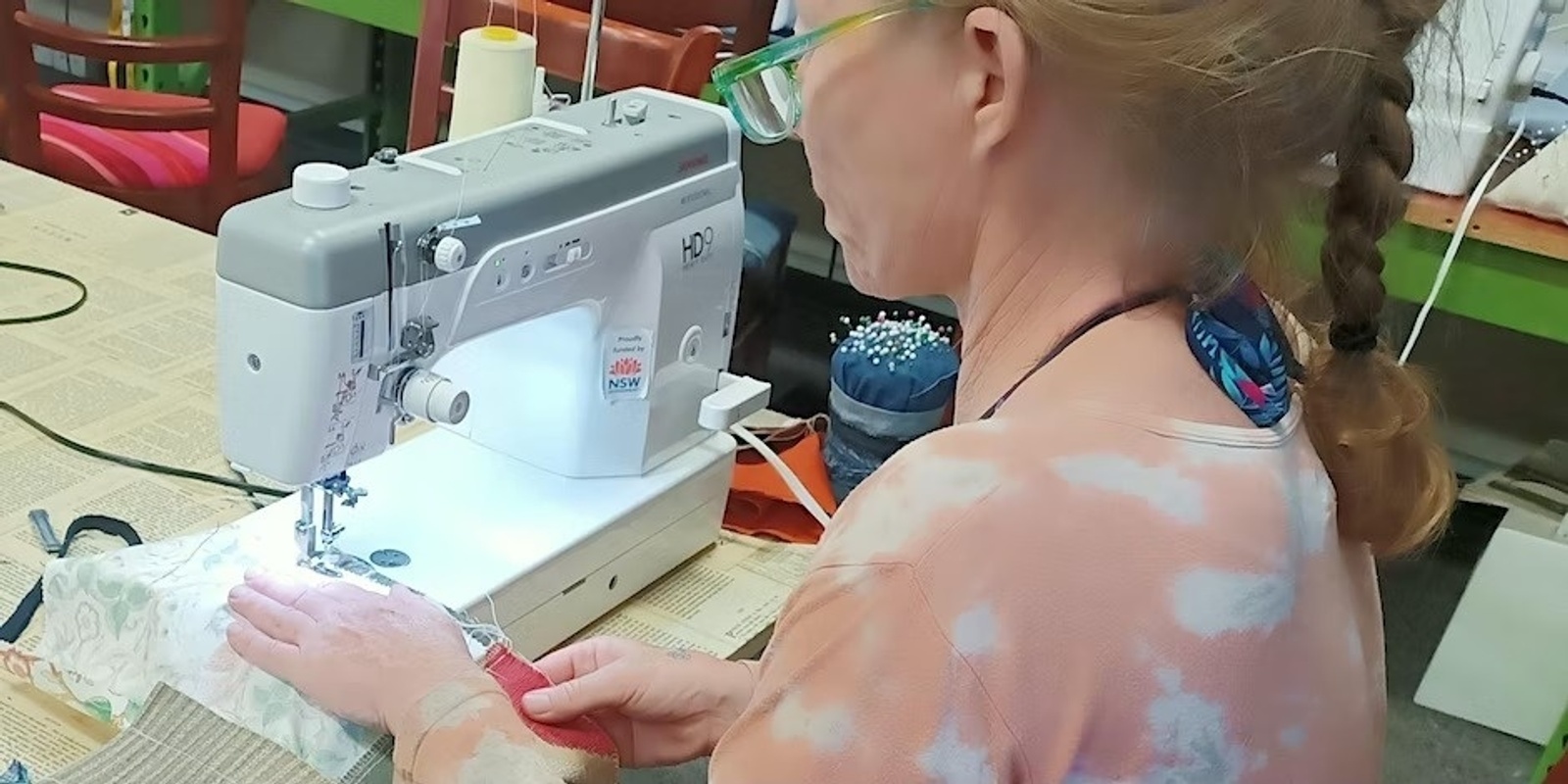 Banner image for Beginner Adult Sewing Course @ Upcycle Newcastle