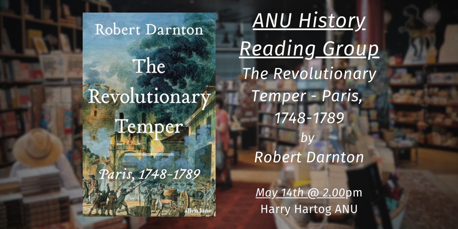 Banner image for ANU History Reading Group