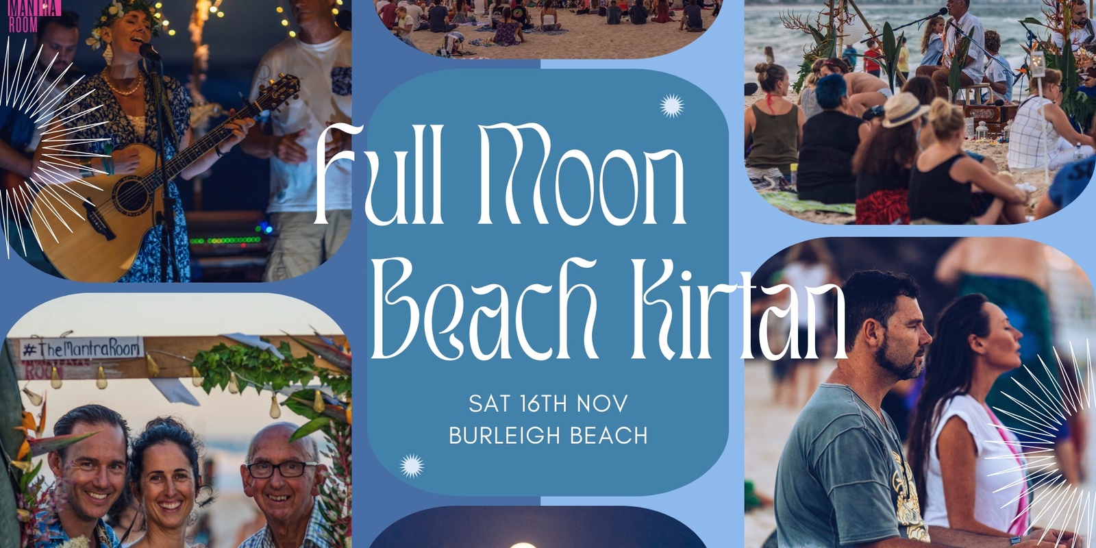 Banner image for Full Moon Beach Kirtan