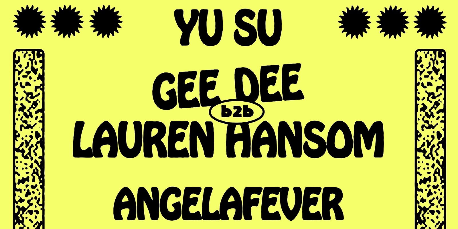 Banner image for A Love Supreme & Crown Ruler Pres. Yu Su, Lauren Hansom b2b Gee Dee